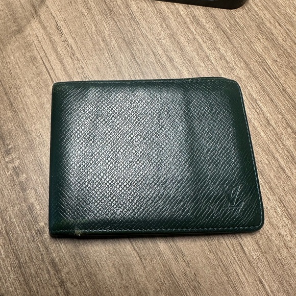Louis Vuitton Other - Louis Vuitton Taiga Leather Multiple Wallet (dark green)